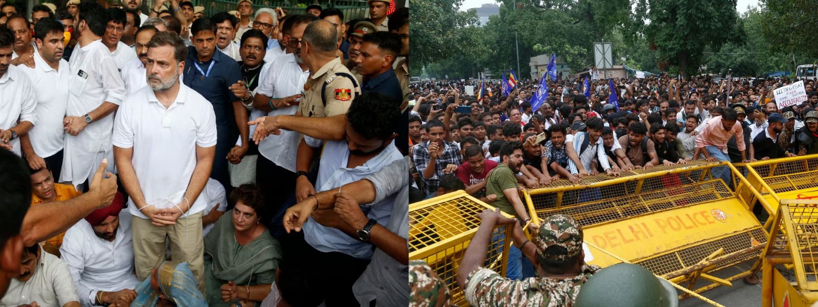 CJP Potests:Escalations as Rahul Gandhi Joins Stir